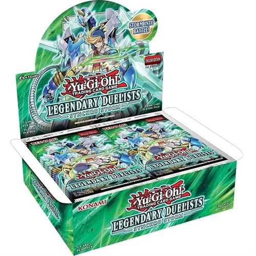 Legendary Duelists Synchro Storm - Booster Box Display (36 Booster Pakker) - Yu-Gi-Oh kort